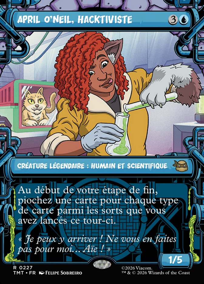 April O'Neil, hacktiviste