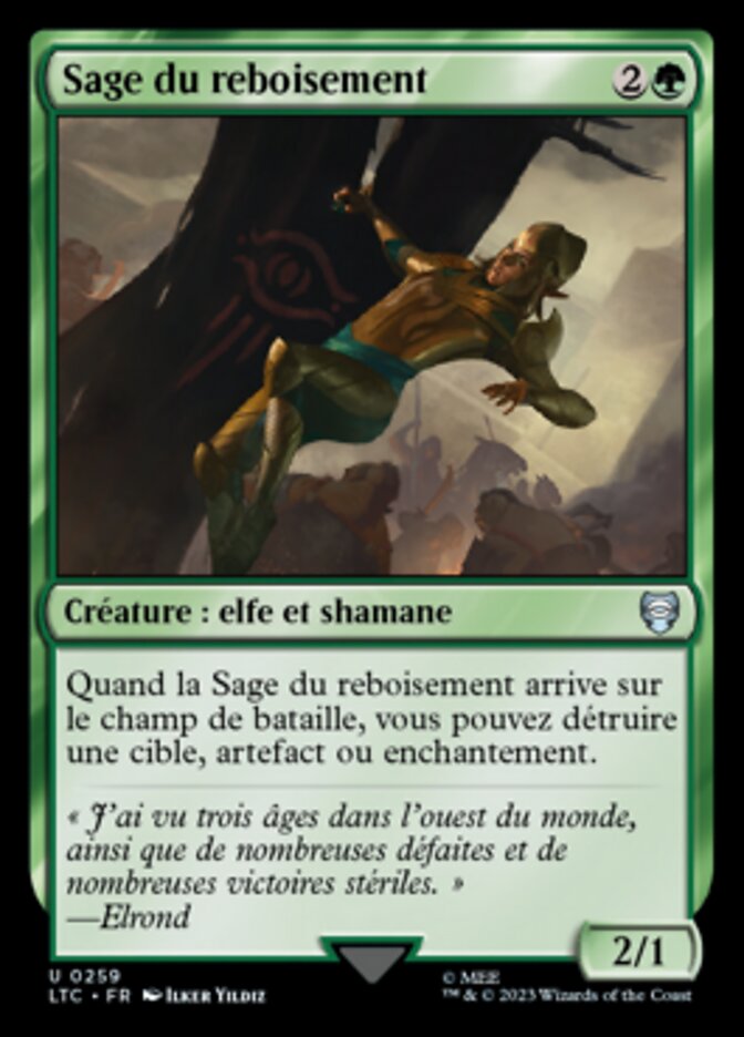 Sage du reboisement