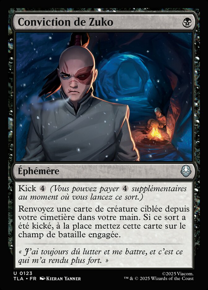 Conviction de Zuko