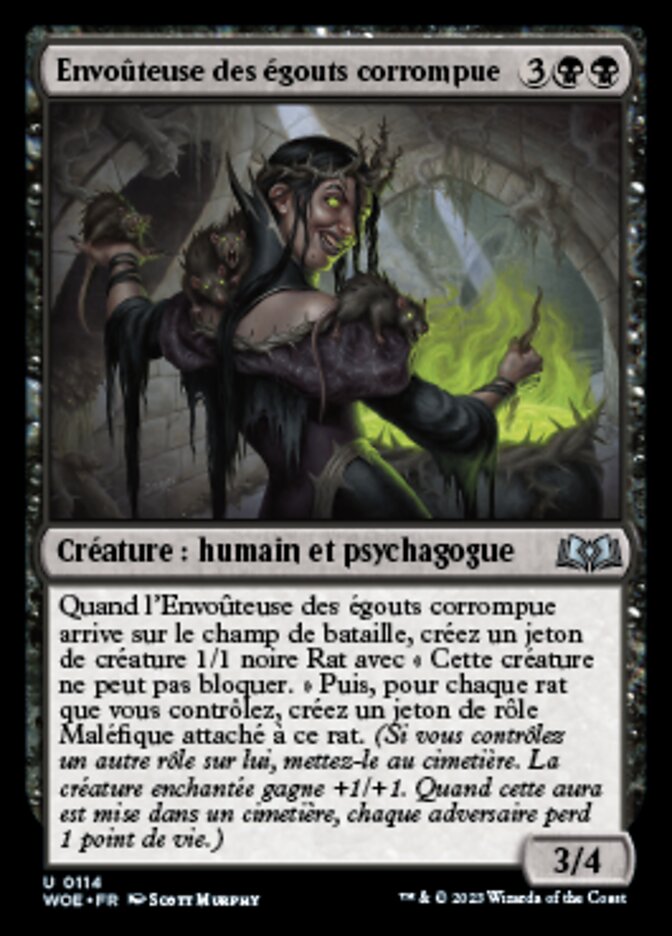 Envoûteuse des égouts corrompue