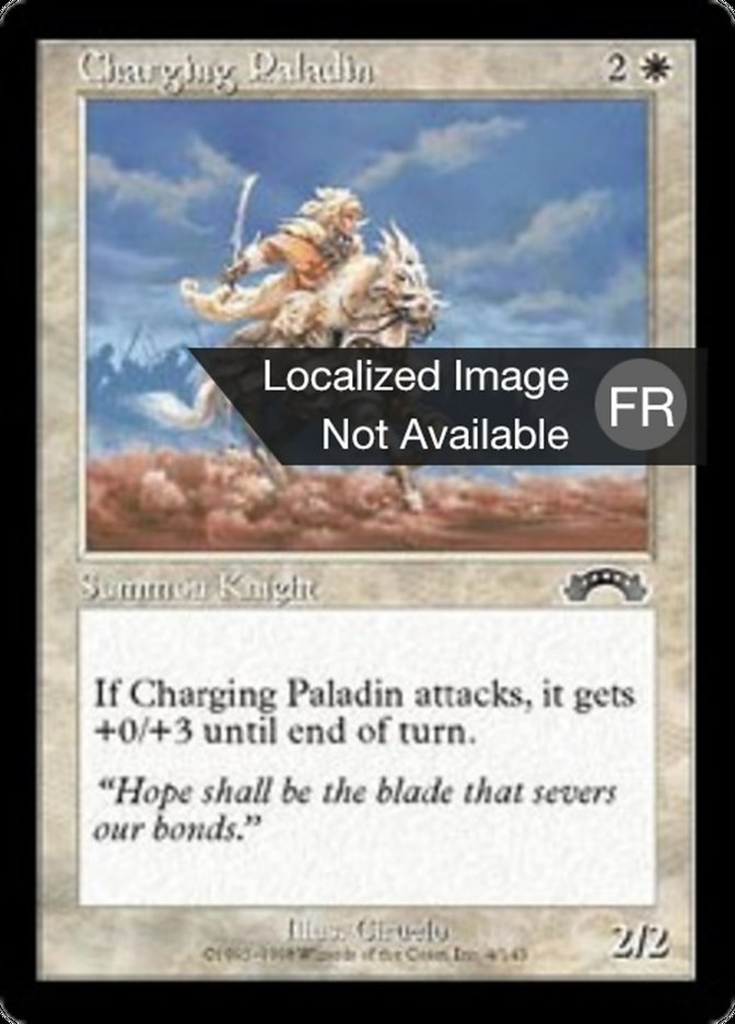 Paladin fougueux