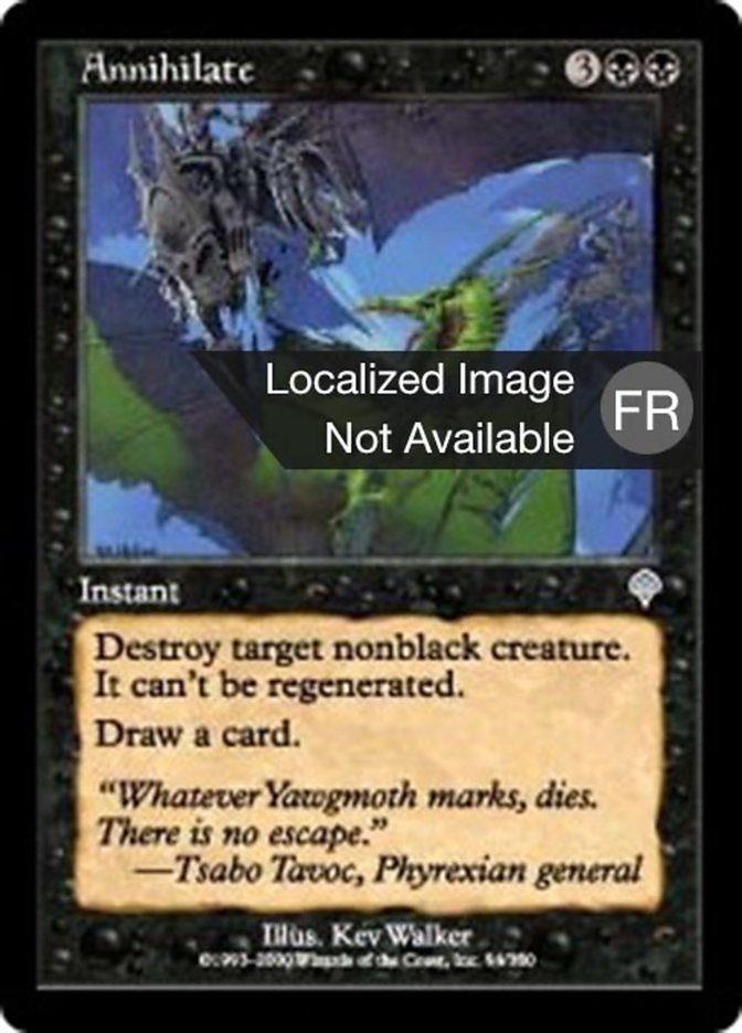 Annihilation