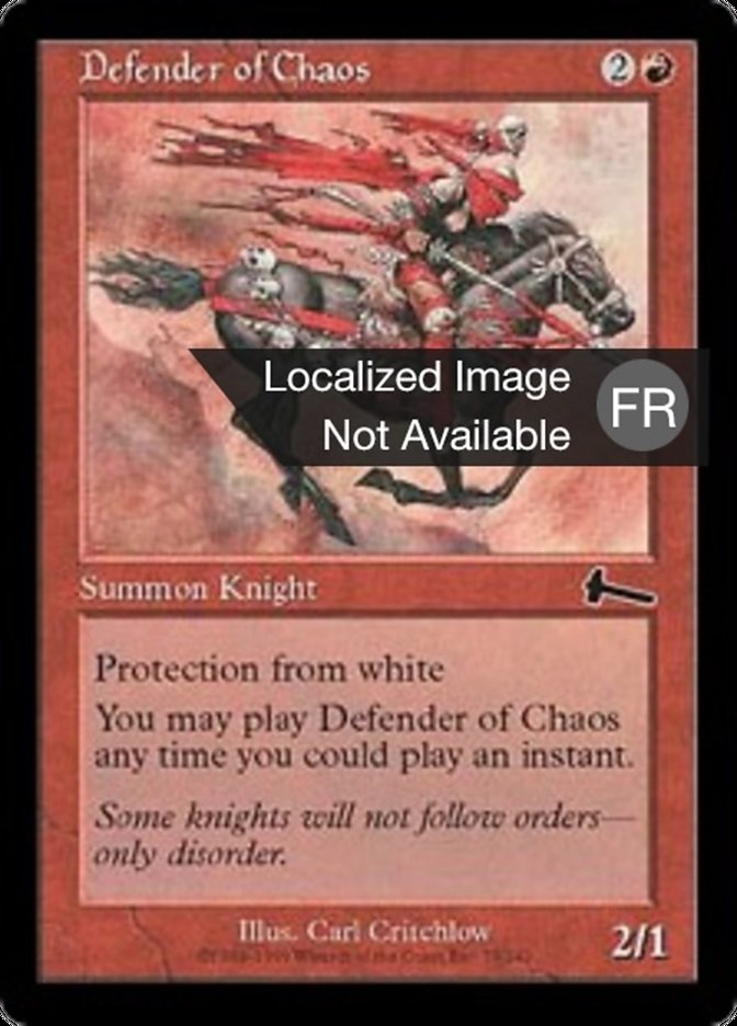 Défenseur du Chaos