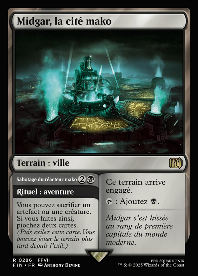 Midgar, la cité mako
