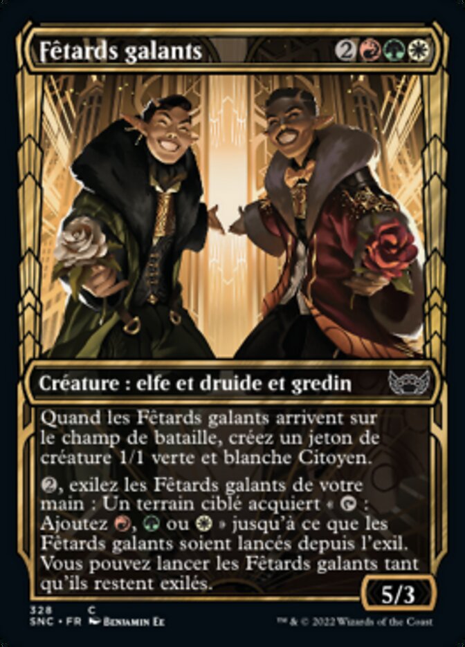 Fêtards galants