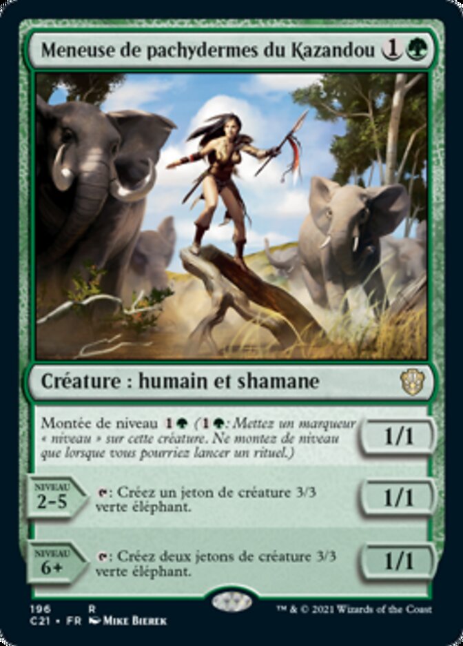 Meneuse de pachydermes du Kazandou