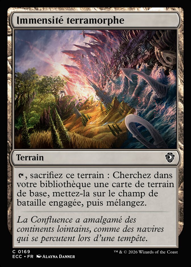 Immensité terramorphe