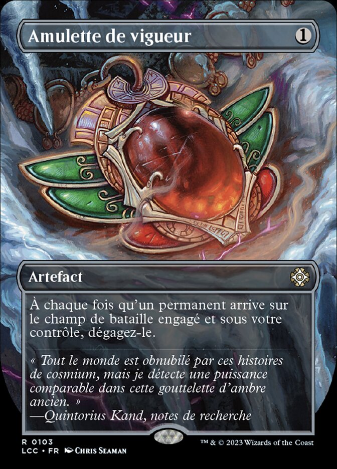 Amulette de vigueur