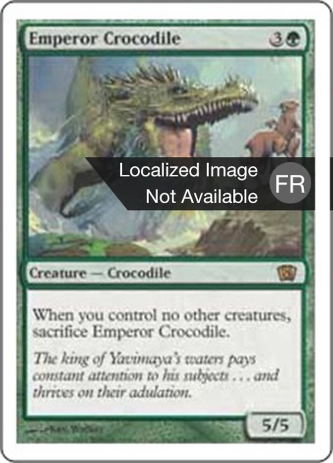 Crocodile empereur