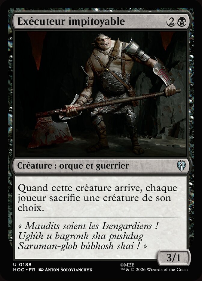 Exécuteur impitoyable