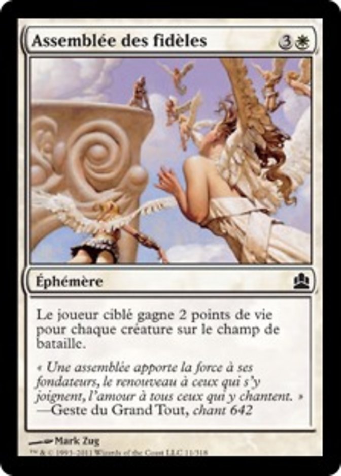 Assemblée des fidèles