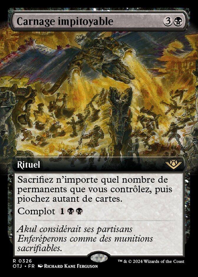 Carnage impitoyable