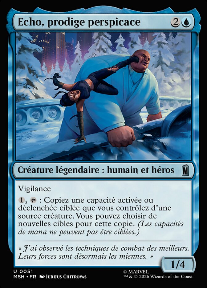 Echo, prodige perspicace