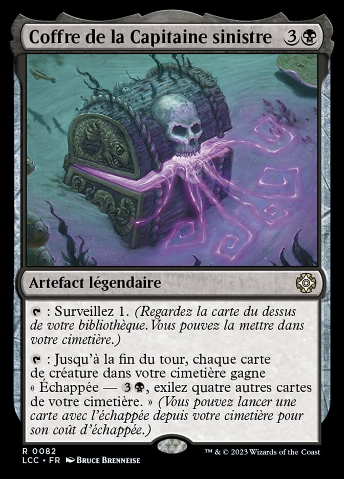 Coffre de la Capitaine sinistre