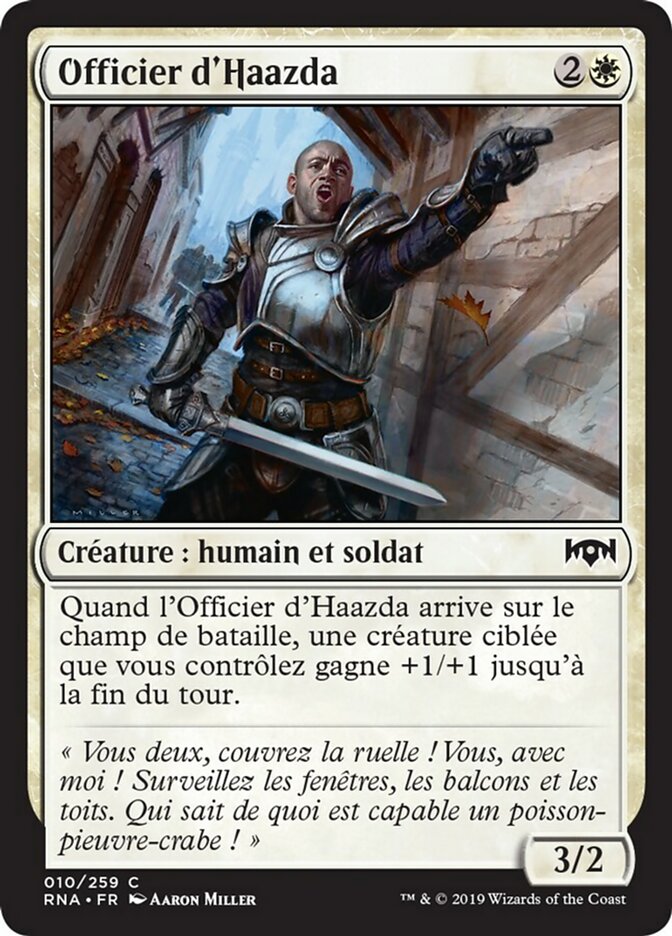 Officier d'Haazda