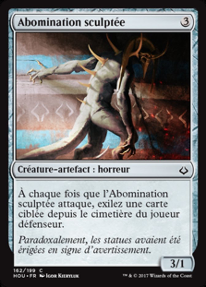 Abomination sculptée