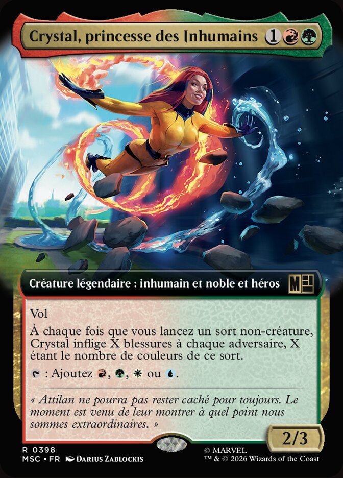 Crystal, princesse des Inhumains
