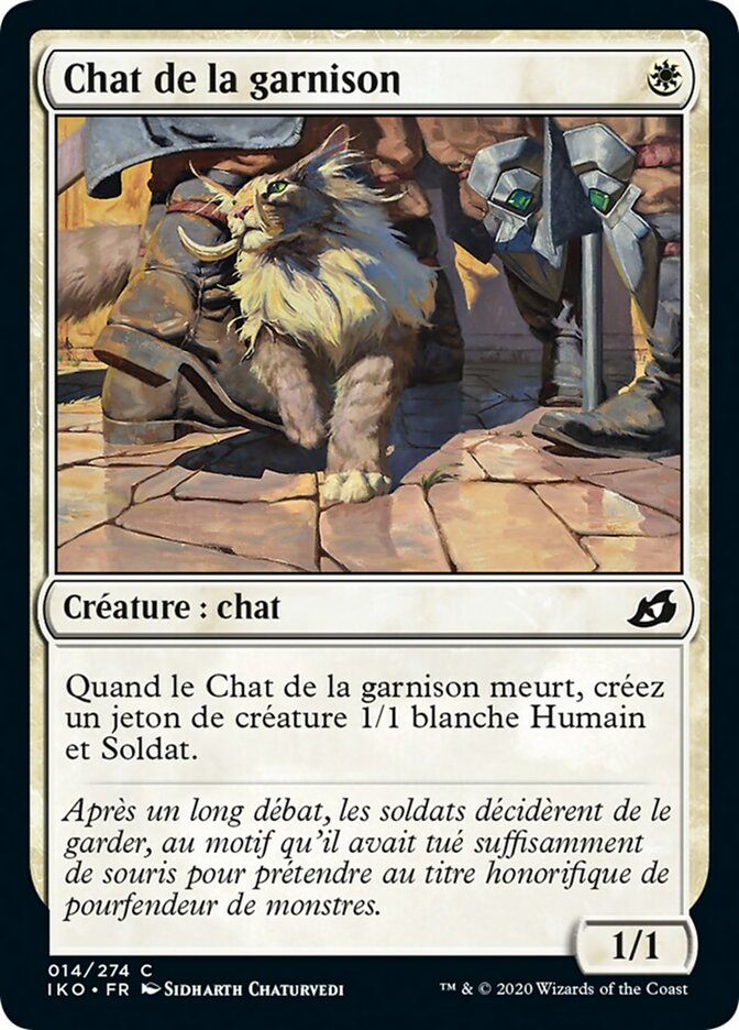 Chat de la garnison