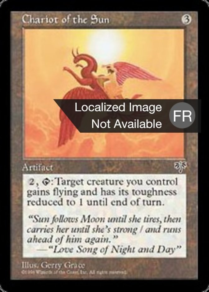 Char du soleil