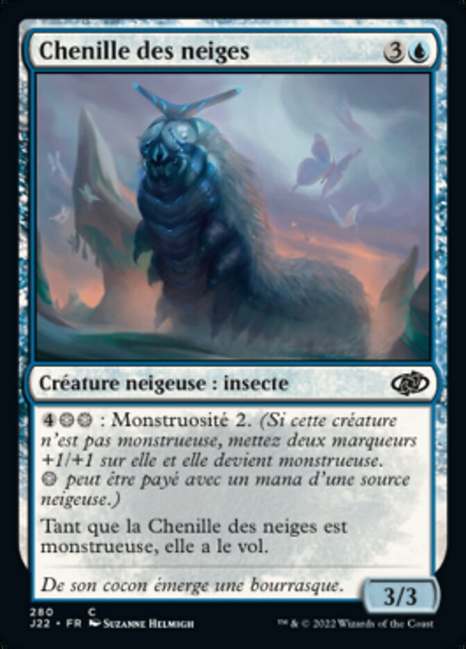 Chenille des neiges