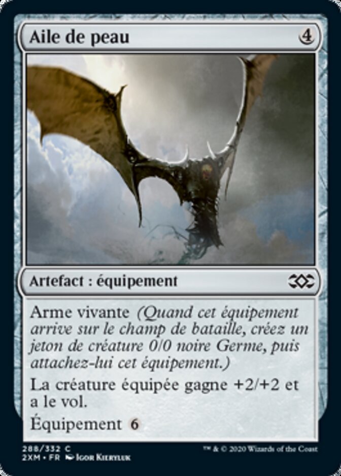 Aile de peau