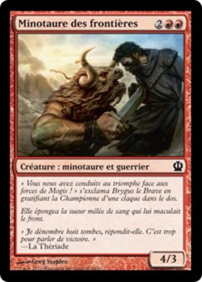 Minotaure des frontières