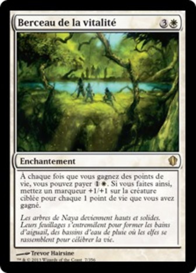Berceau de la vitalité