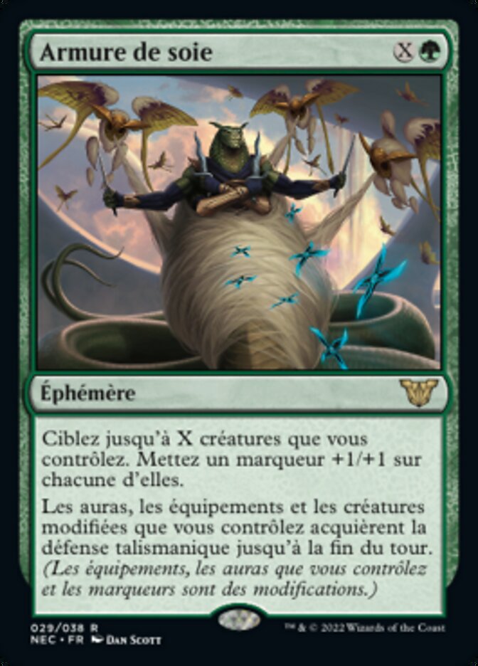 Armure de soie
