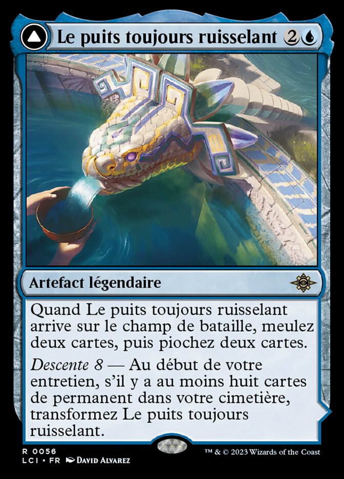 Le puits toujours ruisselant