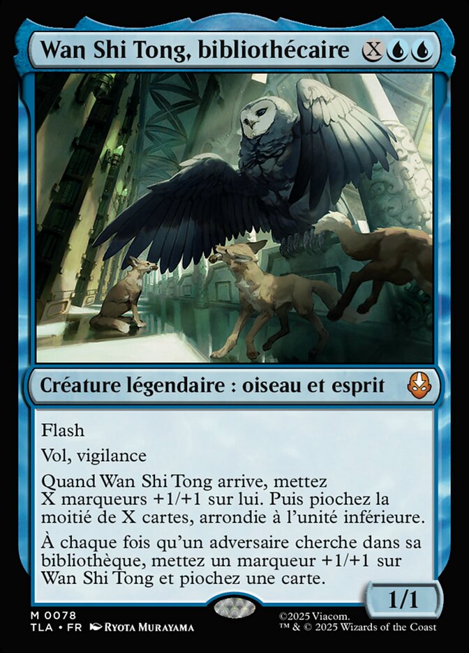 Wan Shi Tong, bibliothécaire