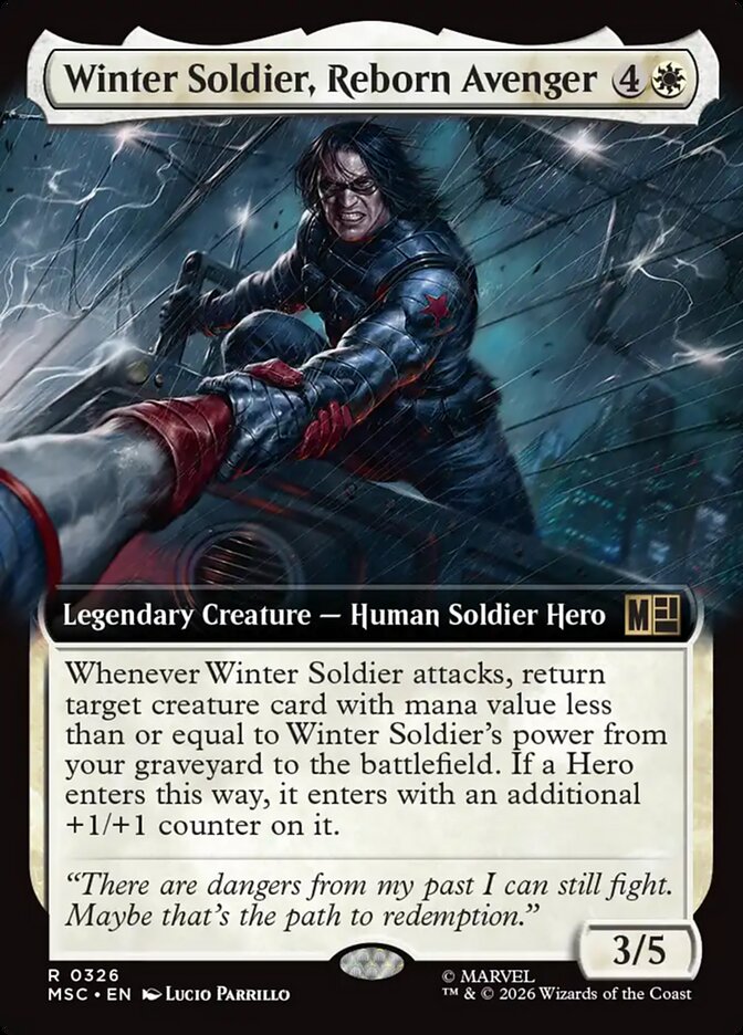 Winter Soldier, Reborn Avenger