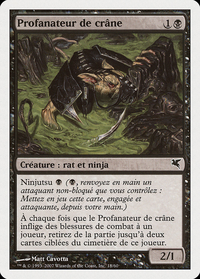 Profanateur de crâne