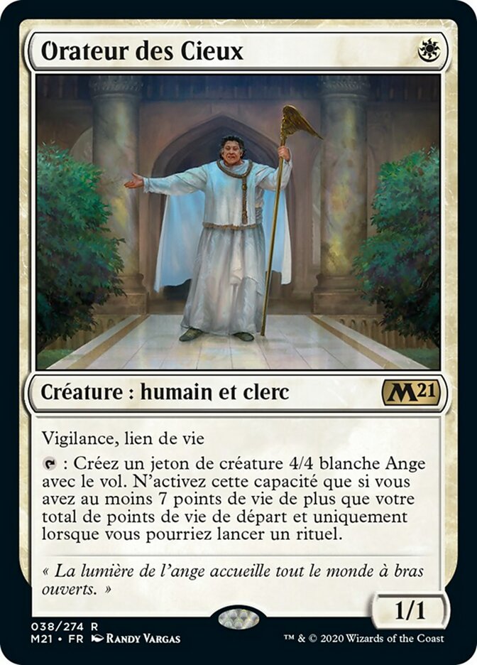 Orateur des Cieux