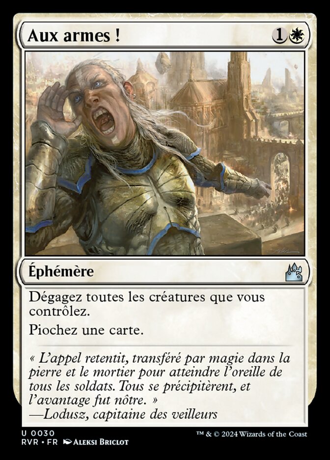 Aux armes !