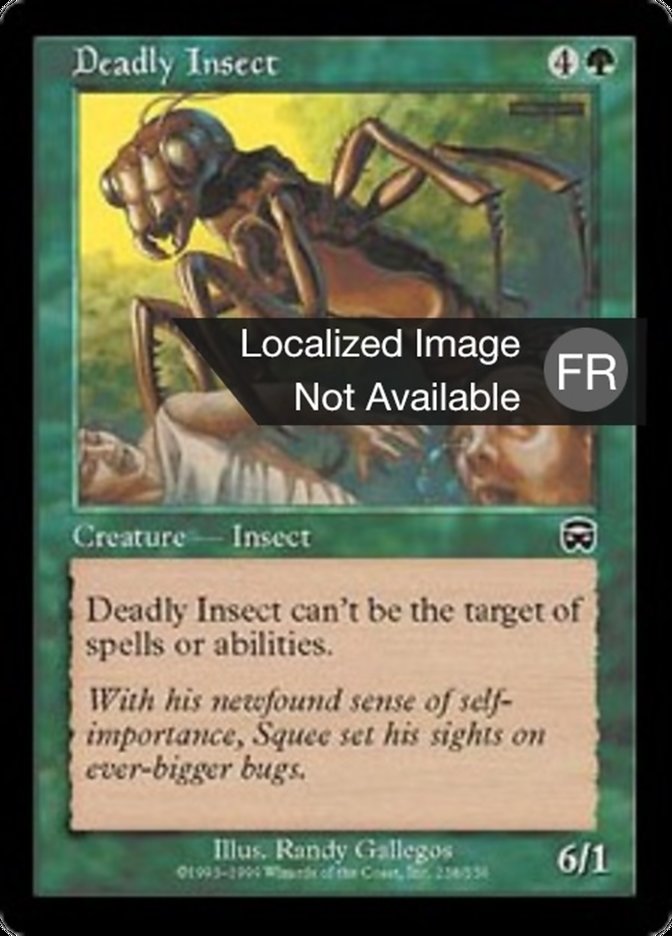 Insecte mortel