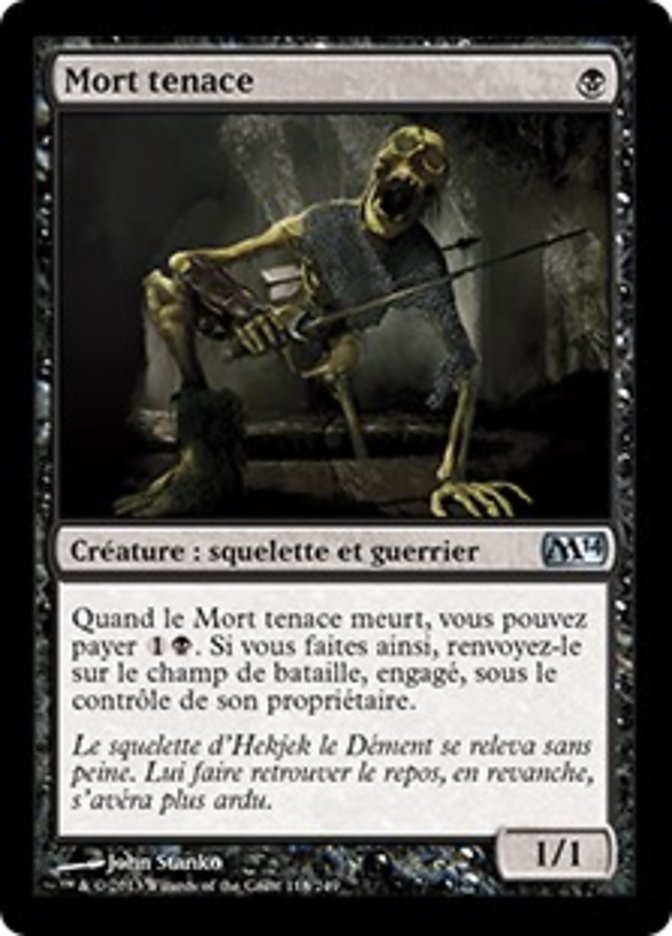 Mort tenace