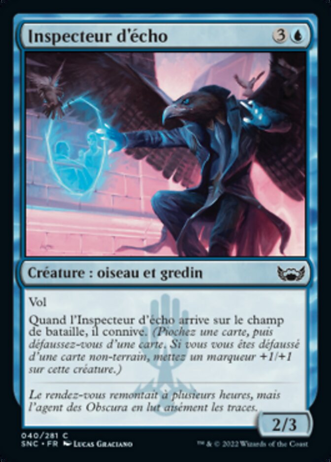 Inspecteur d'écho