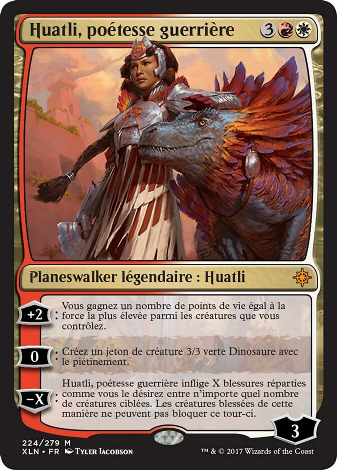 Huatli, poétesse guerrière