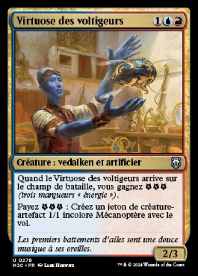 Virtuose des voltigeurs