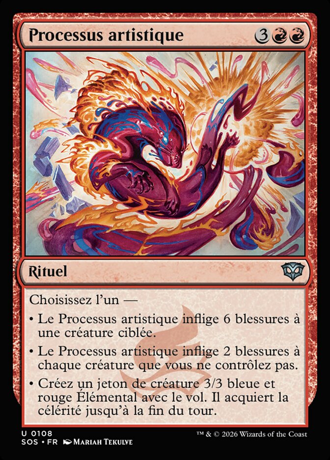 Processus artistique
