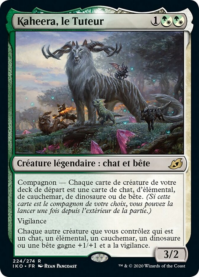 Kaheera, le Tuteur