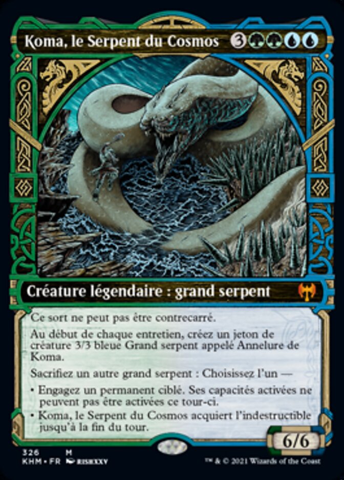 Koma, le Serpent du Cosmos