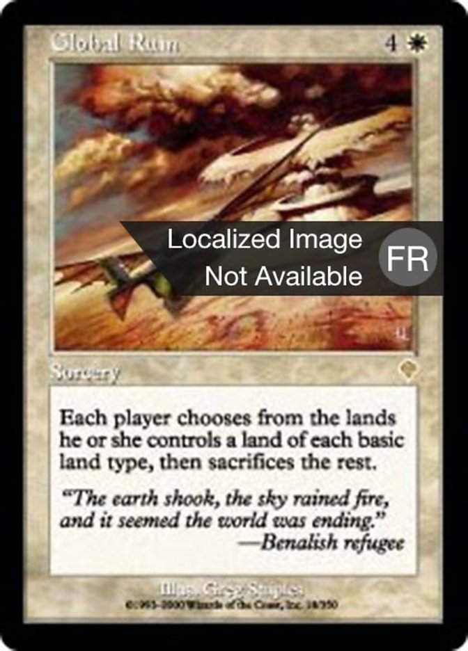 Destruction globale