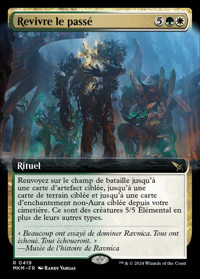 Revivre le passé
