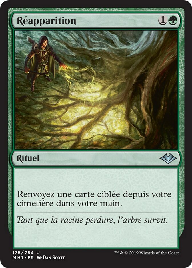 Réapparition