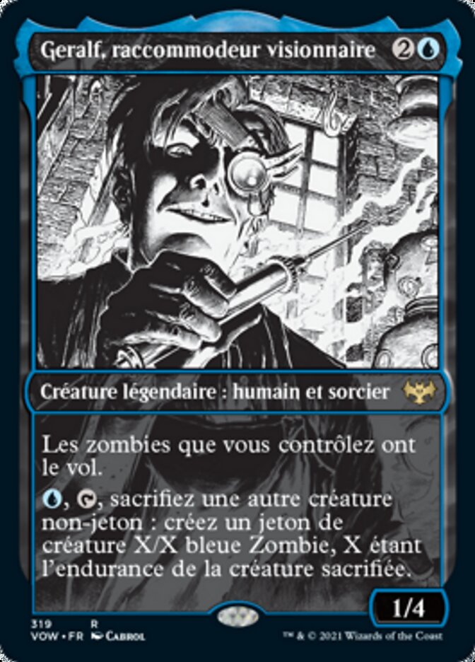 Geralf, raccommodeur visionnaire