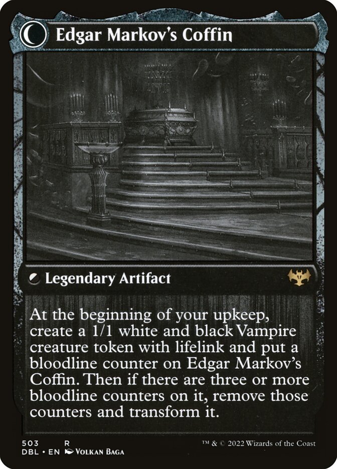Edgar, Charmed Groom // Edgar Markov's Coffin