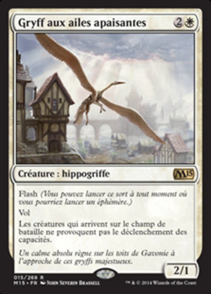 Gryff aux ailes apaisantes