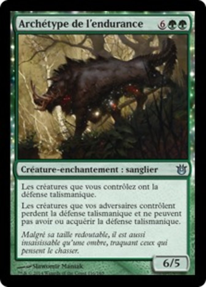 Archétype de l'endurance