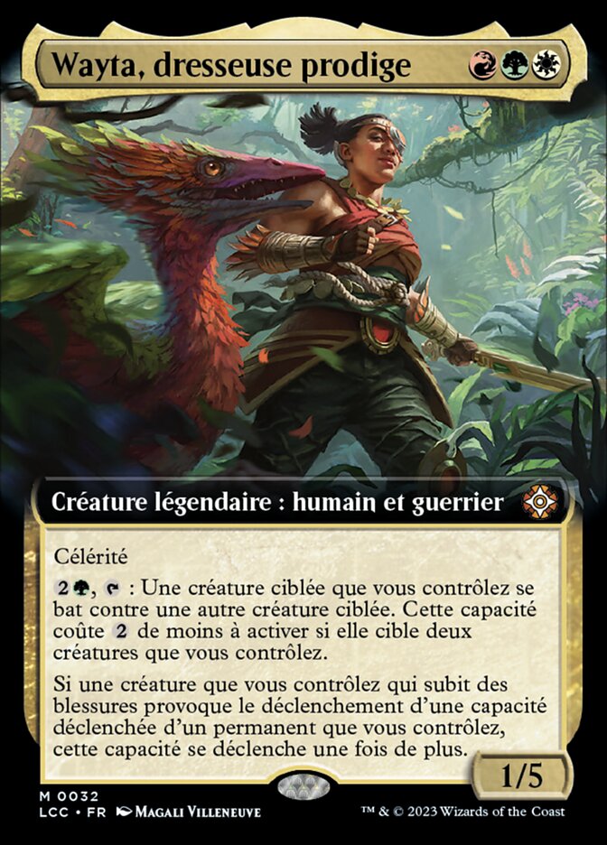 Wayta, dresseuse prodige